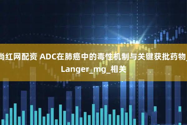 尚红网配资 ADC在肺癌中的毒性机制与关键获批药物_Langer_mg_相关