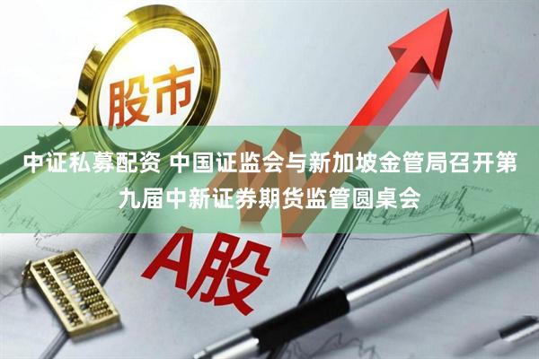 中证私募配资 中国证监会与新加坡金管局召开第九届中新证券期货监管圆桌会